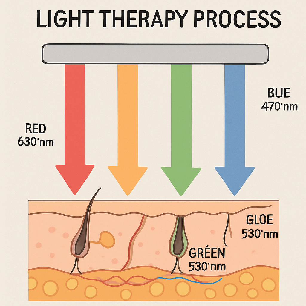 Red, Blue, Green Light Therapy Benefits: Choose the Best